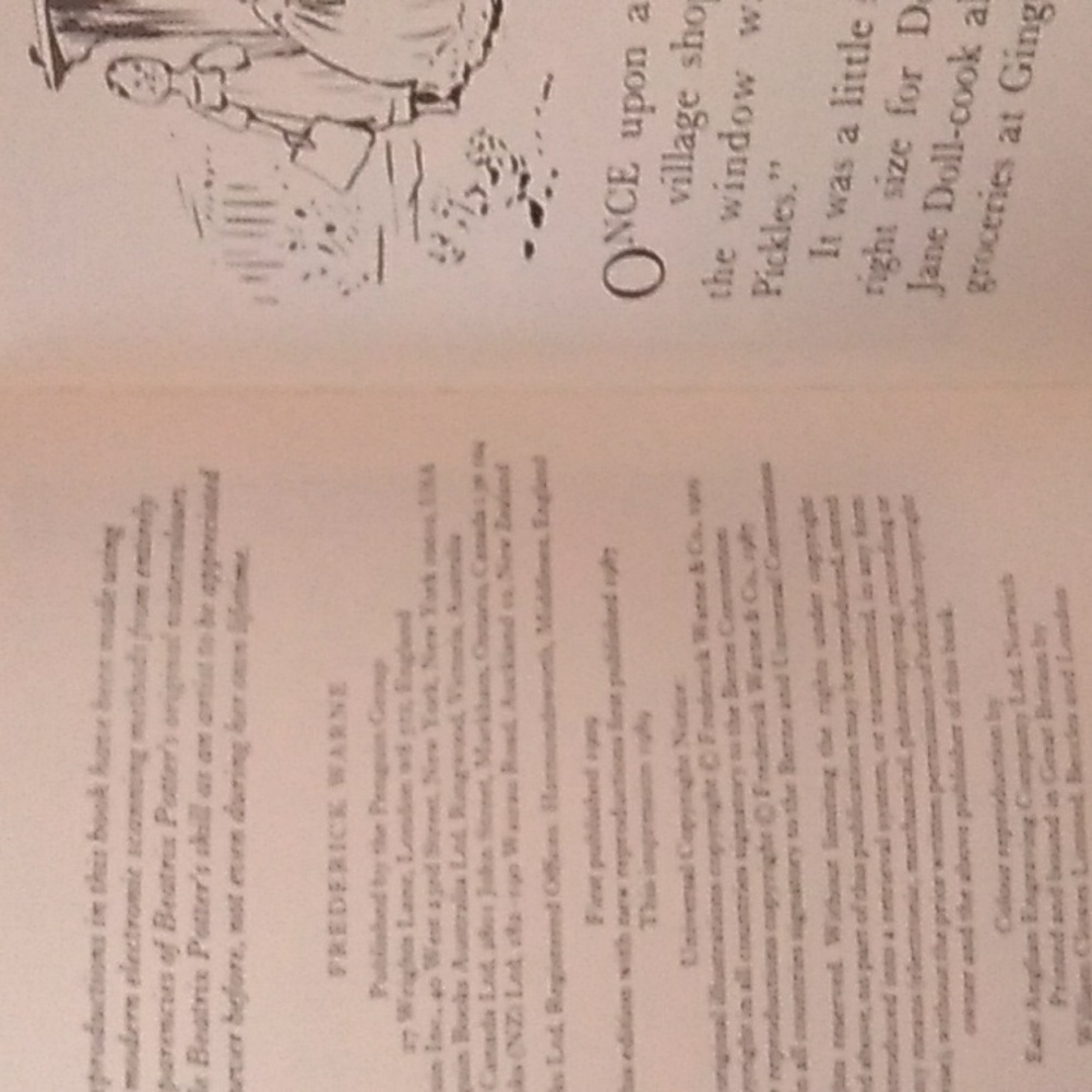 📕Beatrix Potter  Original Authorized Edition Peter Rabbit - Picture 10 of 16